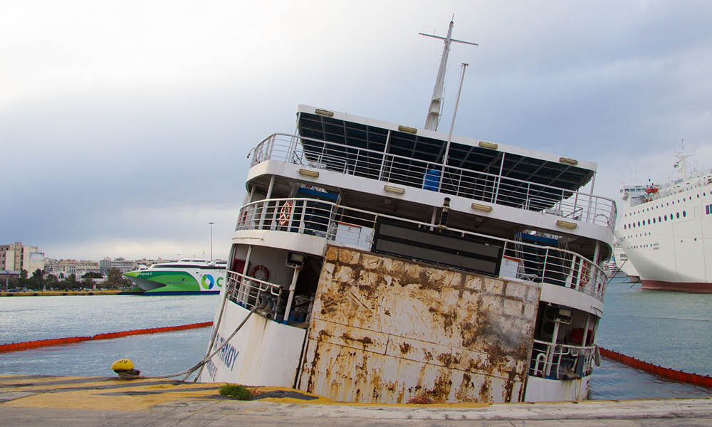 Refloating and Removal of the Ro-Ro / Passenger Vessel Panagia Tinou
